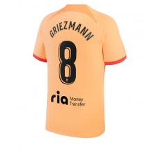 Atletico Madrid Antoine Griezmann #8 Tredjedrakt 2022-23 Kortermet